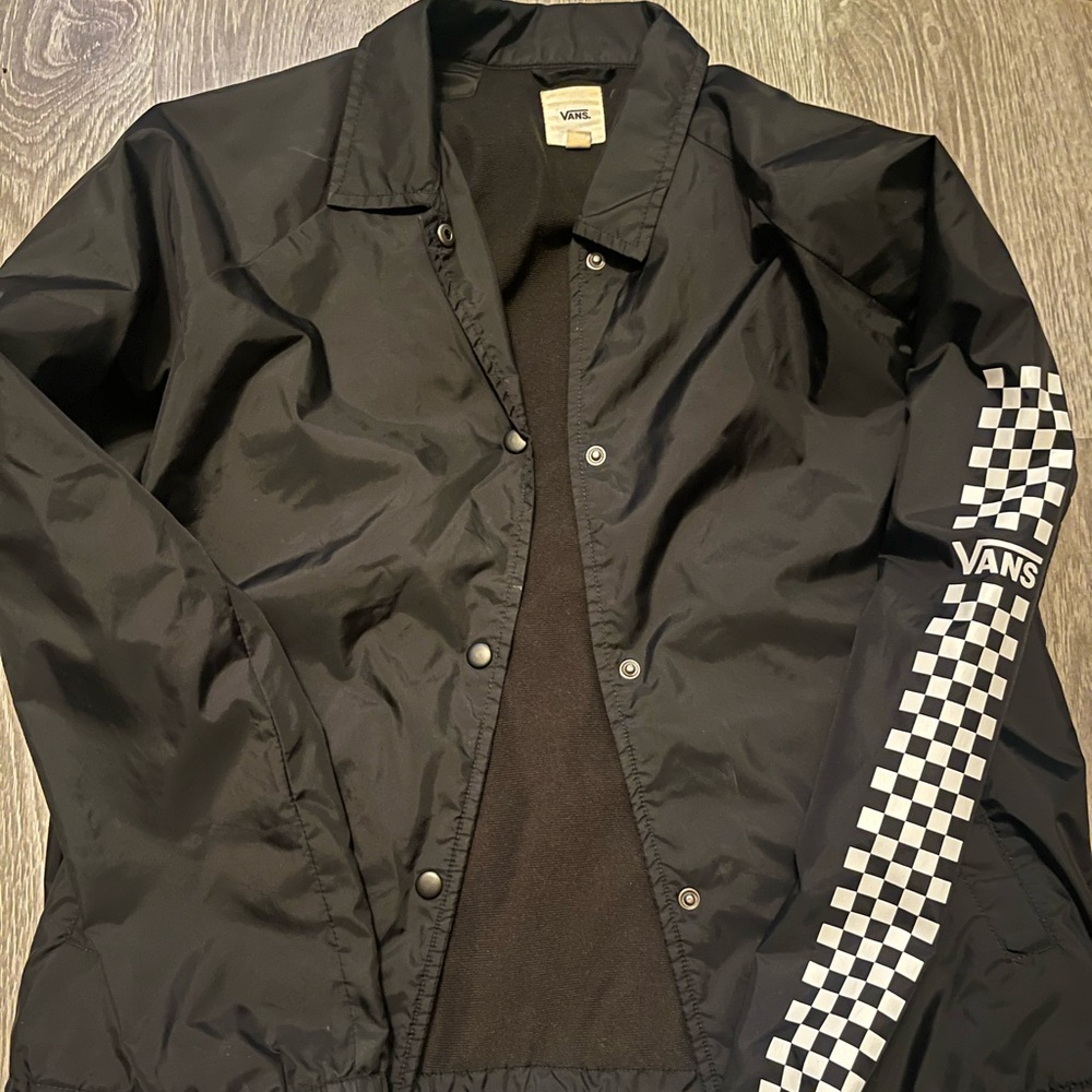 Vans Black Checkered kids/boy Jacket
